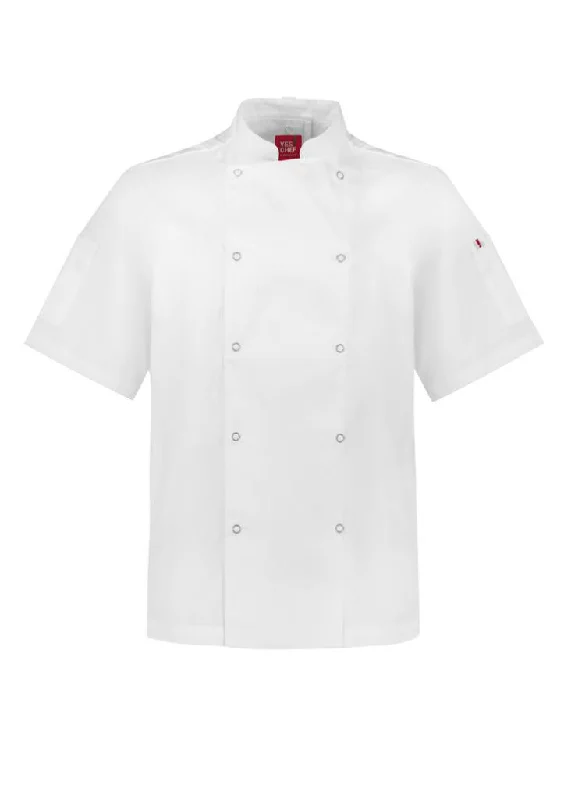 Yes!Chef CH232MS Zest Mens S/S Chef Jacket