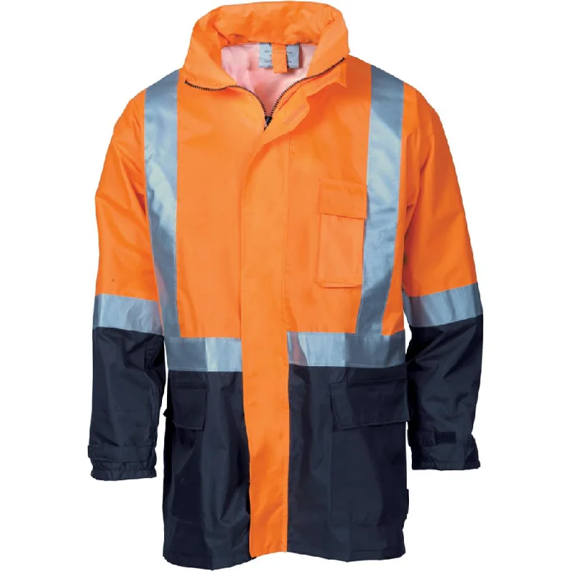 DNC 3879 Polyester HiVis Lightweight Rain Jacket