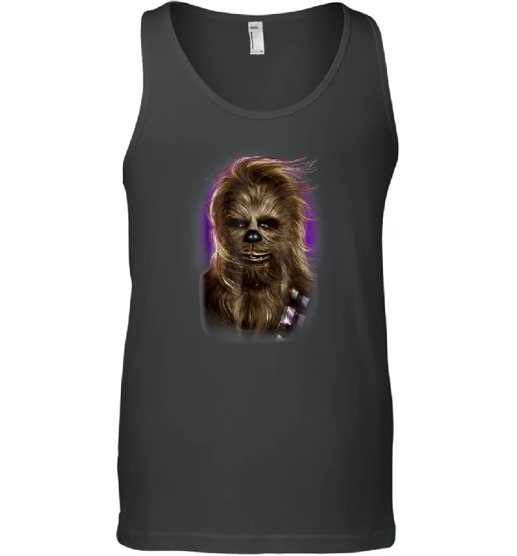 Star Wars Chewbacca Glamor Shot Graphic Men Cotton Tank Top