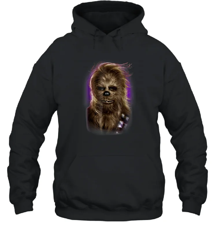 Star Wars Chewbacca Glamor Shot Graphic Unisex Hooded Sweatshirt