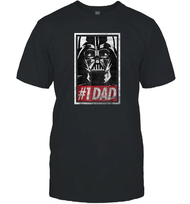 Star Wars Darth Vader #1 Dad Propaganda Graphic Men Cotton T-Shirt