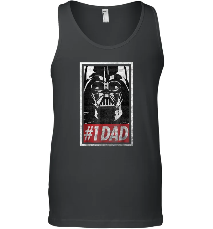 Star Wars Darth Vader #1 Dad Propaganda Graphic Men Cotton Tank Top