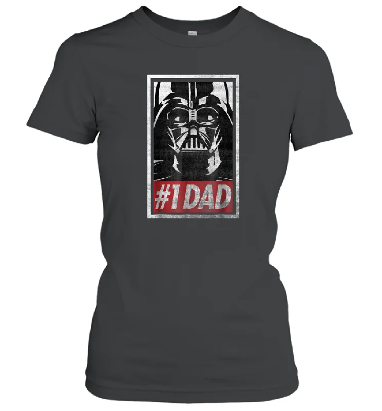 Star Wars Darth Vader #1 Dad Propaganda Graphic Women Cotton T-Shirt