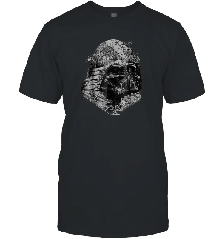 Star Wars Darth Vader Build The Empire Men Cotton T-Shirt