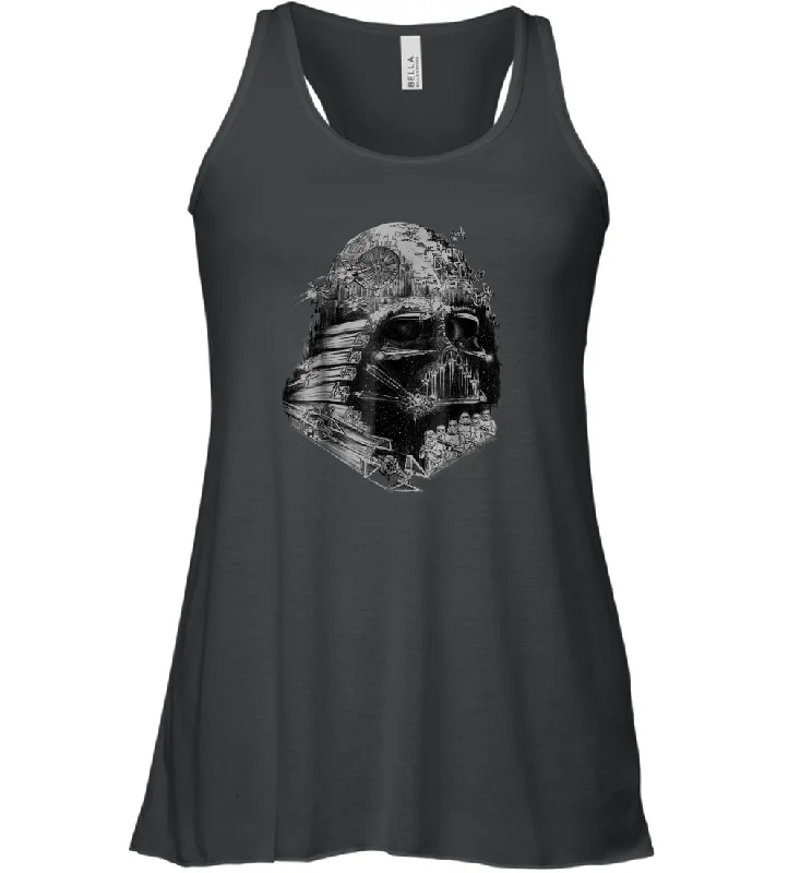 Star Wars Darth Vader Build The Empire Women Racerback Tank