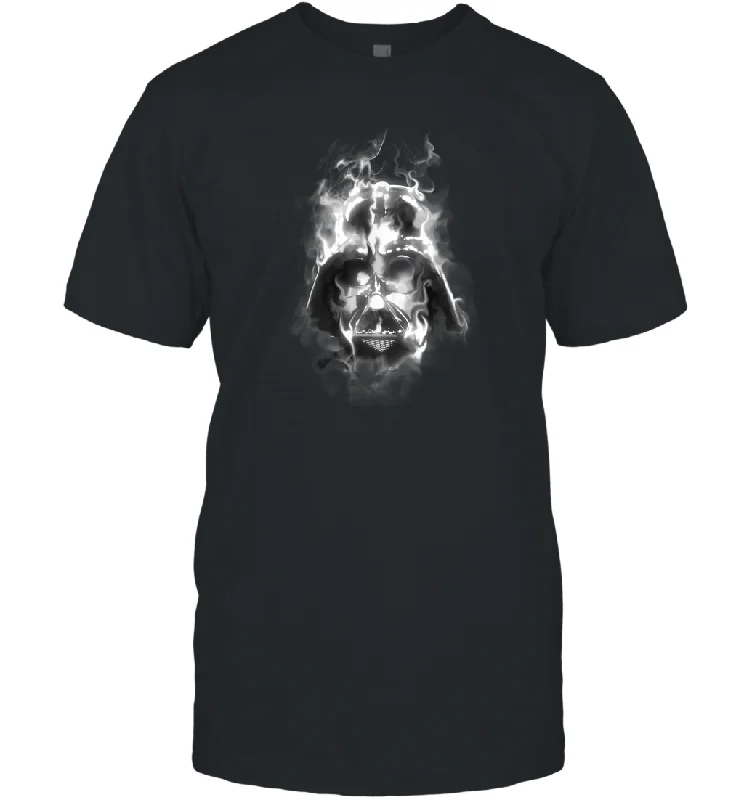 Star Wars Darth Vader Smoke Graphic Men Cotton T-Shirt