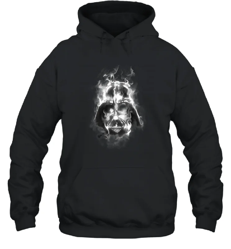 Star Wars Darth Vader Smoke Graphic Unisex Hooded Sweatshirt