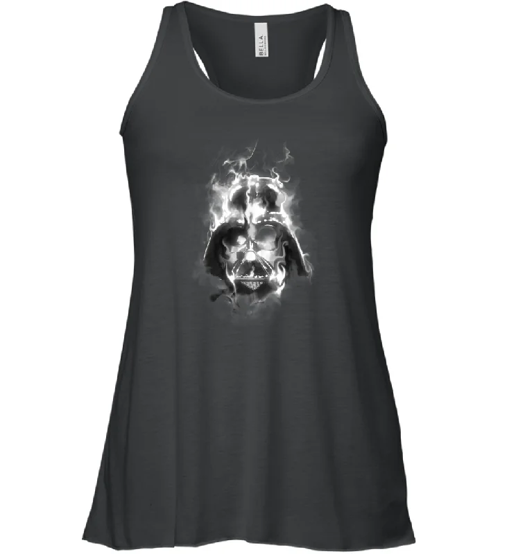 Star Wars Darth Vader Smoke Graphic Women Racerback Tank