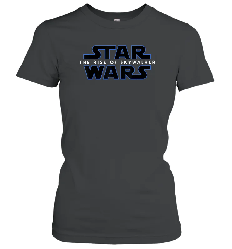 Star Wars Episode IX The Rise of Skywalker Logo Women Cotton T-Shirt