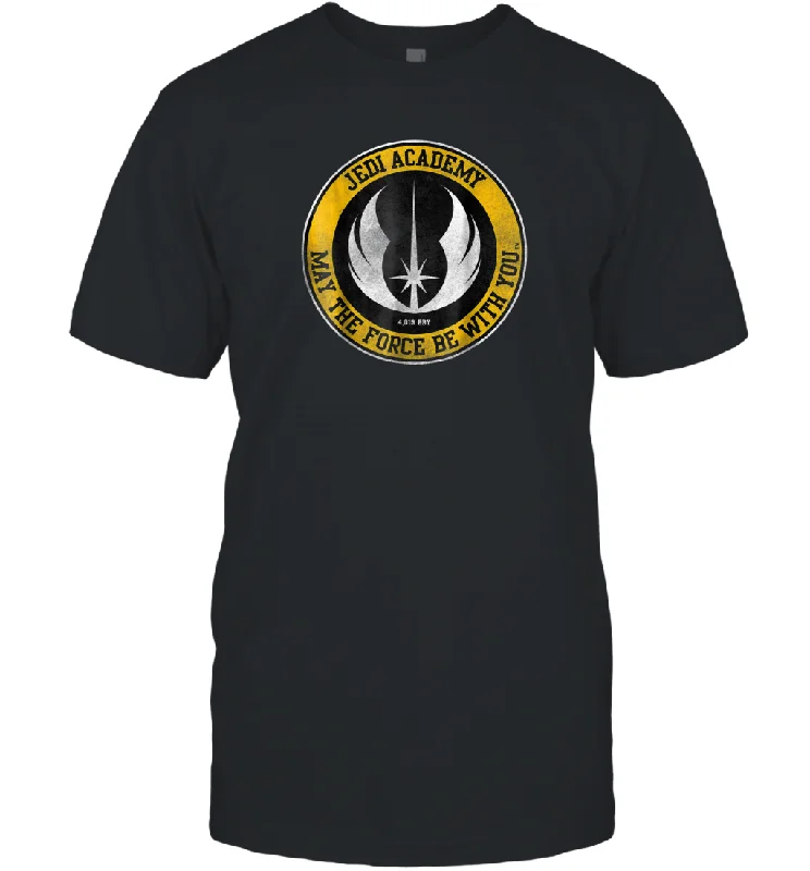 Star Wars Jedi Academy Gold Emblem Graphic Men Cotton T-Shirt