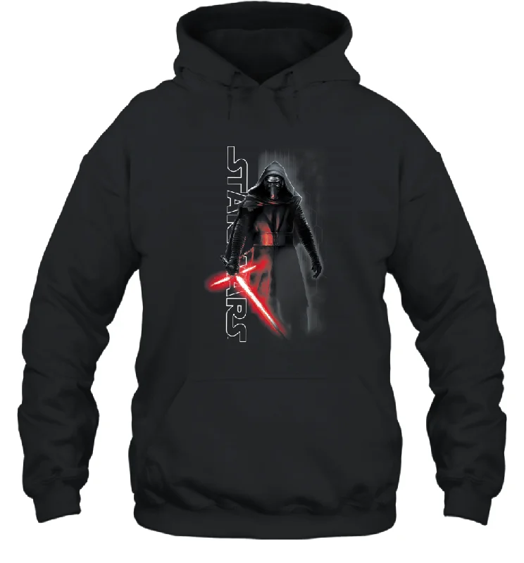 Star Wars Kylo Ren Episode 7 Logo Graphic Unisex Hooded Sweatshirt