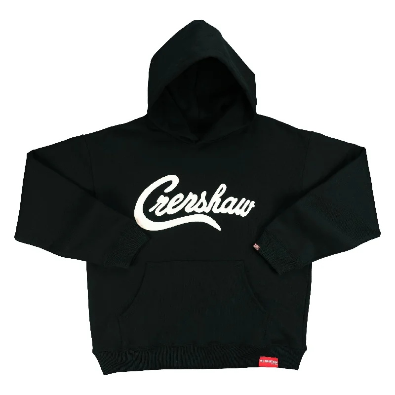 Crenshaw Hoodie - Black/White