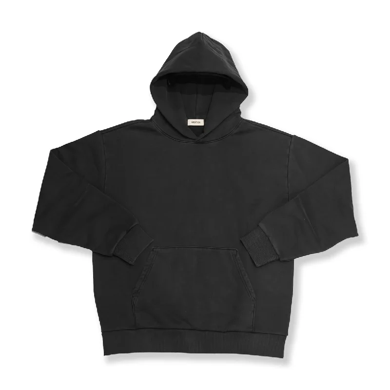 Marathon Leisure Heavyweight Hoodie - Vintage Black