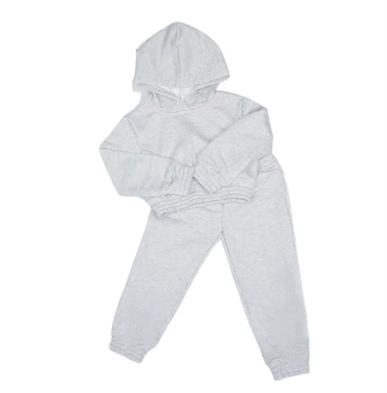 Mini Grey Jogger Set