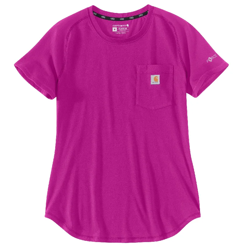 Women's Relaxed Fit Midweight Pocket T-Shirt