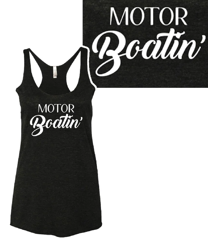 Motor Boatin' - Next Level Women's Vintage Tank Top Shirt