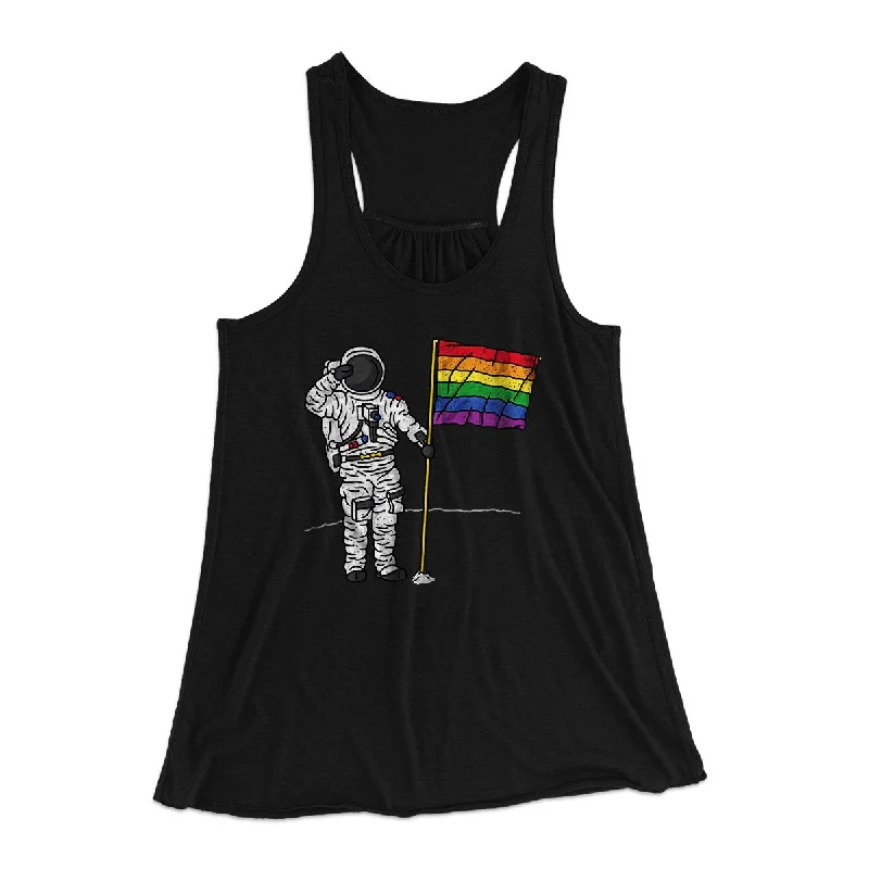 Pride Moonman Women's Flowey Tank Top