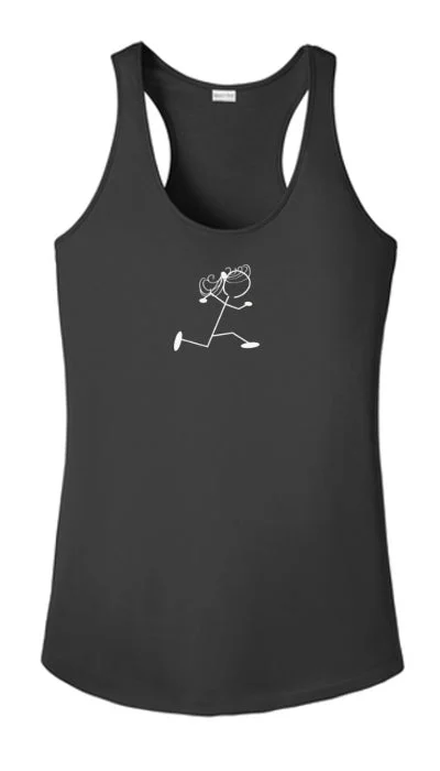 Women's Reflective Tank Top - Run Like a Mother