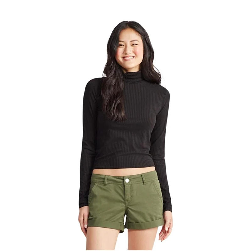 Aeropostale Womens Ribbed Turtleneck Pullover Sweater