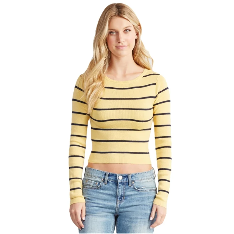 Aeropostale Womens Striped Pullover Sweater