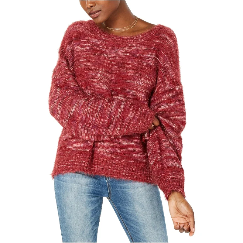 American Rag Womens Balloon-Sleeve Pullover Sweater, Red, X-Large