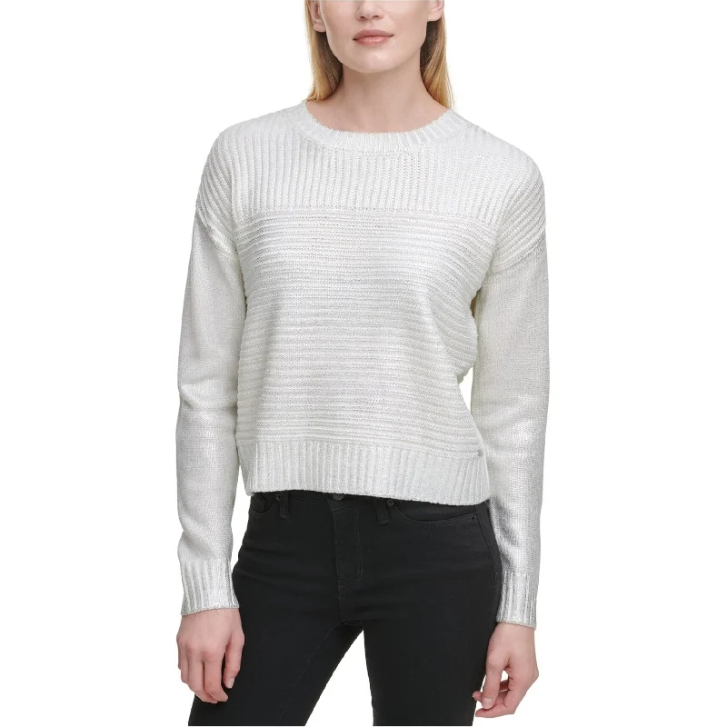 Dkny Womens Ribbed Pullover Sweater