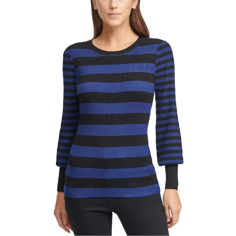 Dkny Womens Striped Pullover Sweater