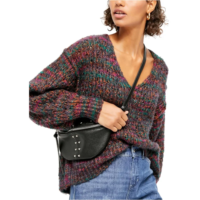 Free People Womens Highland Pullover Sweater, Multicoloured, Small