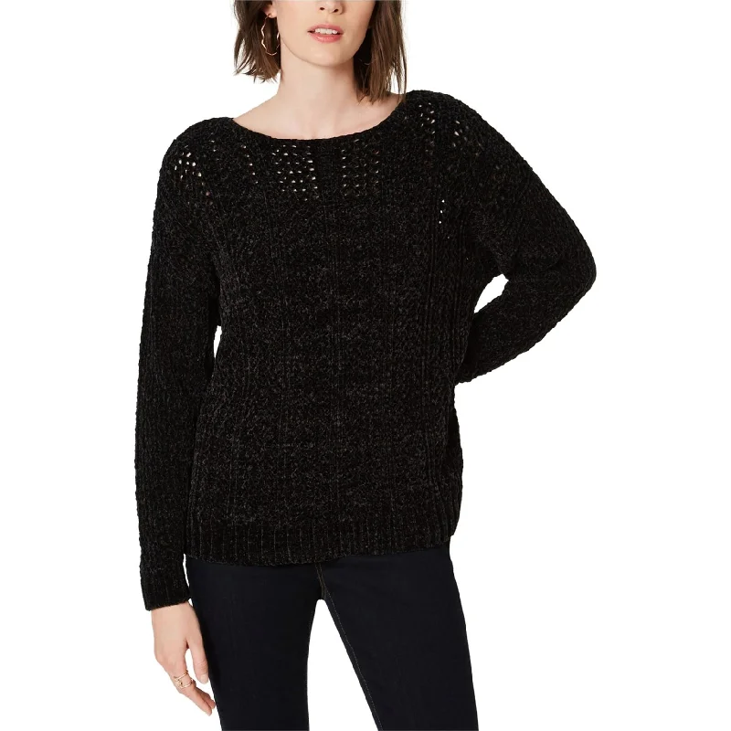 I-N-C Womens Chenille Pullover Sweater