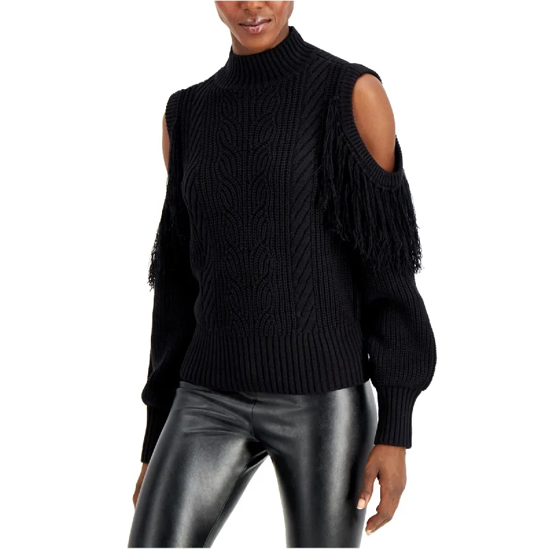 I-N-C Womens Fringe Pullover Sweater