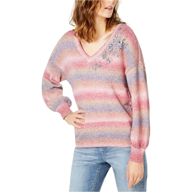 I-N-C Womens Gemstone Pullover Sweater