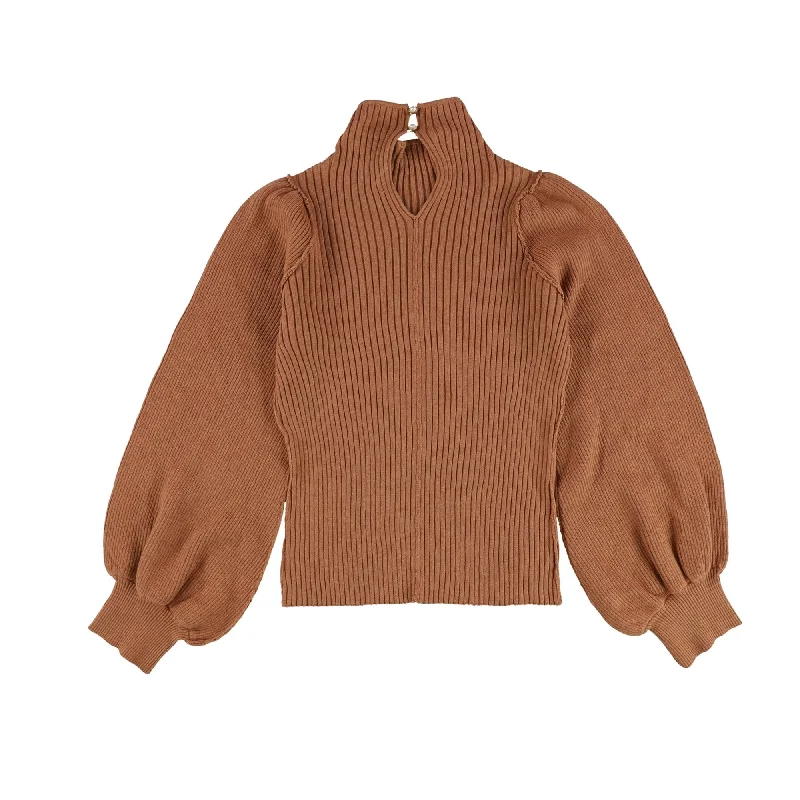 N:Philanthropy Womens Ribbed Pullover Sweater