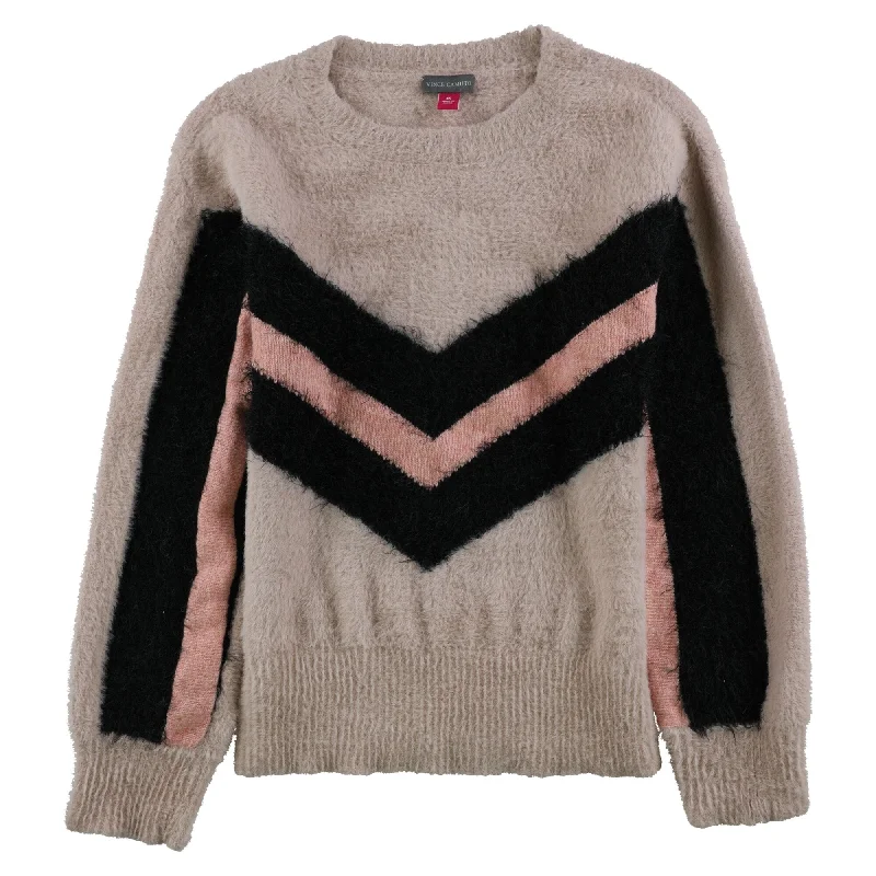 Vince Camuto Womens Chevron Pullover Sweater