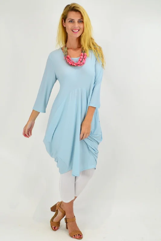 Light Blue Sophia Tunic Dress