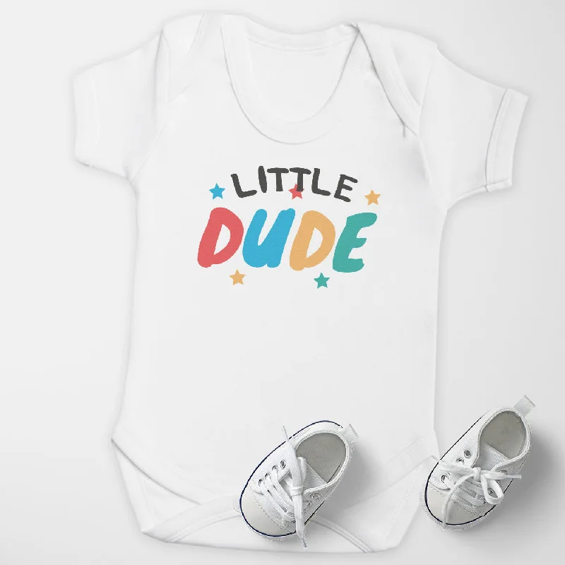 Little Dude - Baby Bodysuit