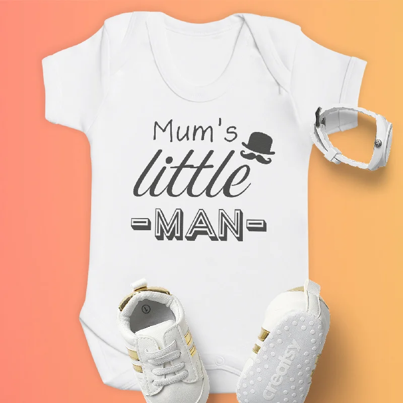 Mum's Little Man - Baby Bodysuit