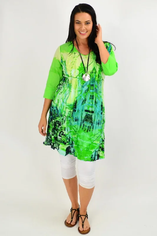 St Green Motifs of the world Tunic Dress