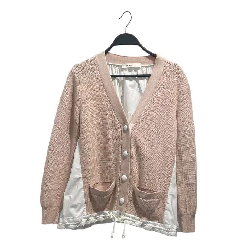 sacai luck/Cardigan/2/Pink/Wool/13AWLU607/