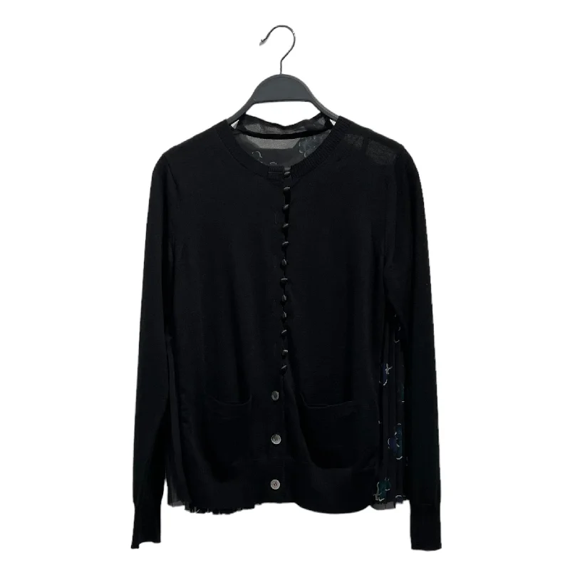 Sacai/Cardigan/1/Wool/BLK/17-03362